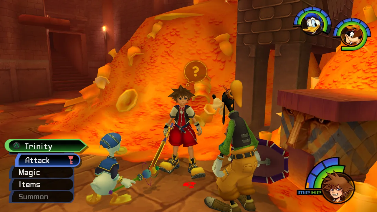 Agrabah Cave of Wonders Treasure Room Red Trinity